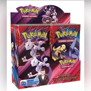 Pokemon EV10 Destined Rivals Booster Box Display 36 PACKS LINGUAGE PORTUGUESE